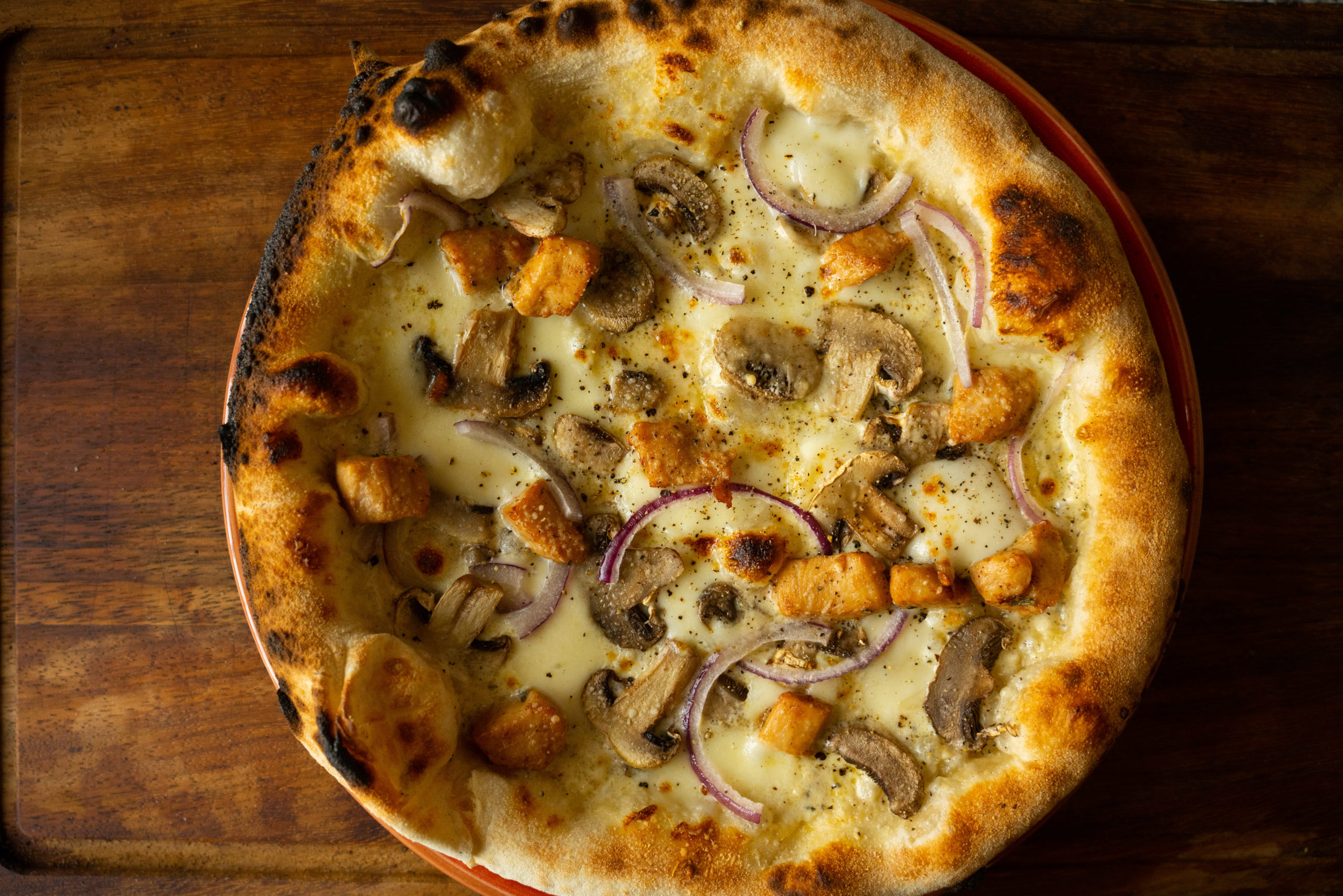 Chicken & Herb Pizza